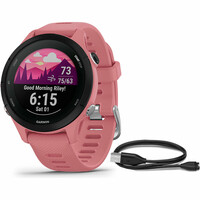 Garmin pulsómetros con gps Forerunner 255S Rosa vista frontal