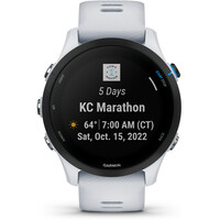 Garmin pulsómetros con gps Forerunner 255 Music Blanco 05