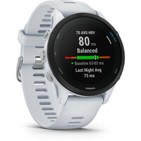 Garmin pulsómetros con gps Forerunner 255 Music Blanco 06