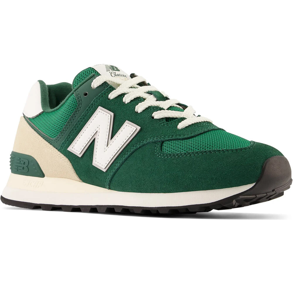 New Balance zapatilla moda hombre U574 lateral interior