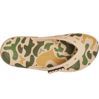 Crocs chanclas hombre CLASSIC CROCS PRINTED CAMO FLIP vista superior