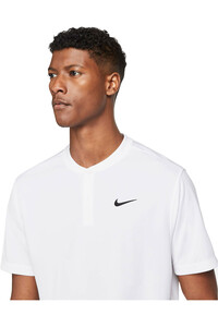 Nike camiseta tenis manga corta hombre M NKCT DF POLO BLADE SOLID vista trasera