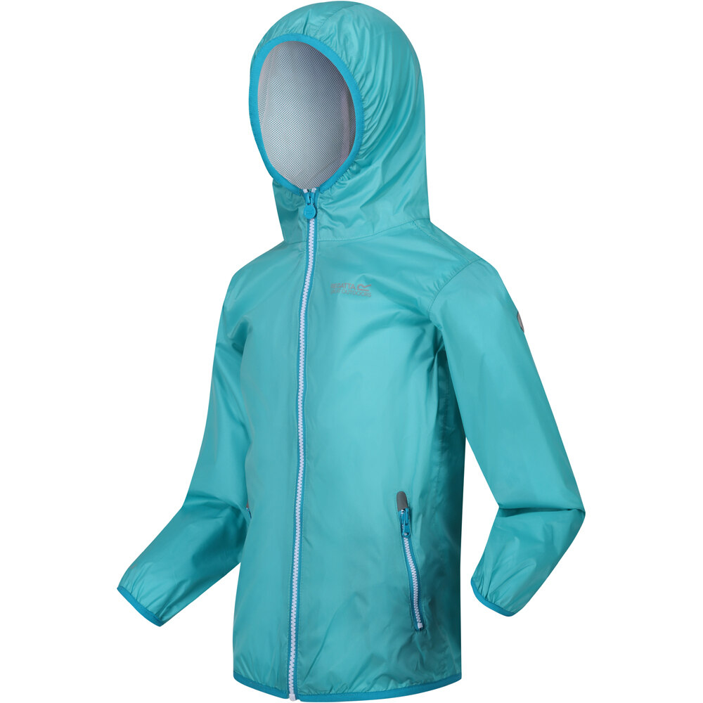 Regatta chaqueta impermeable niño LEVER II vista frontal