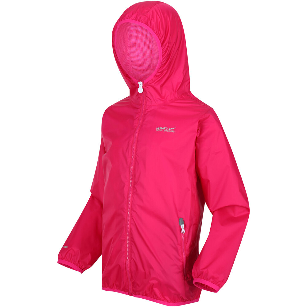 Regatta chaqueta impermeable niño LEVER II vista frontal