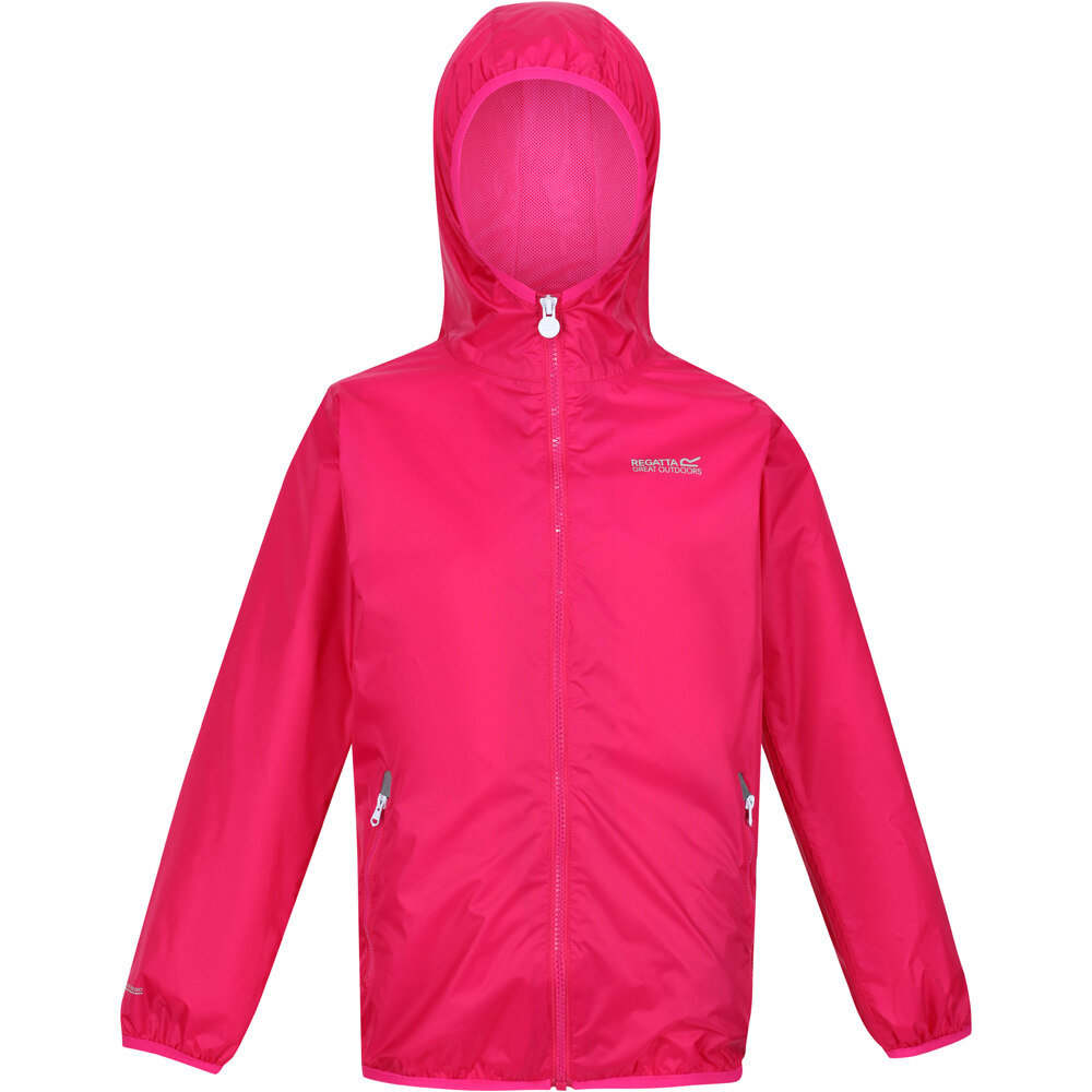 Regatta chaqueta impermeable niño LEVER II vista detalle