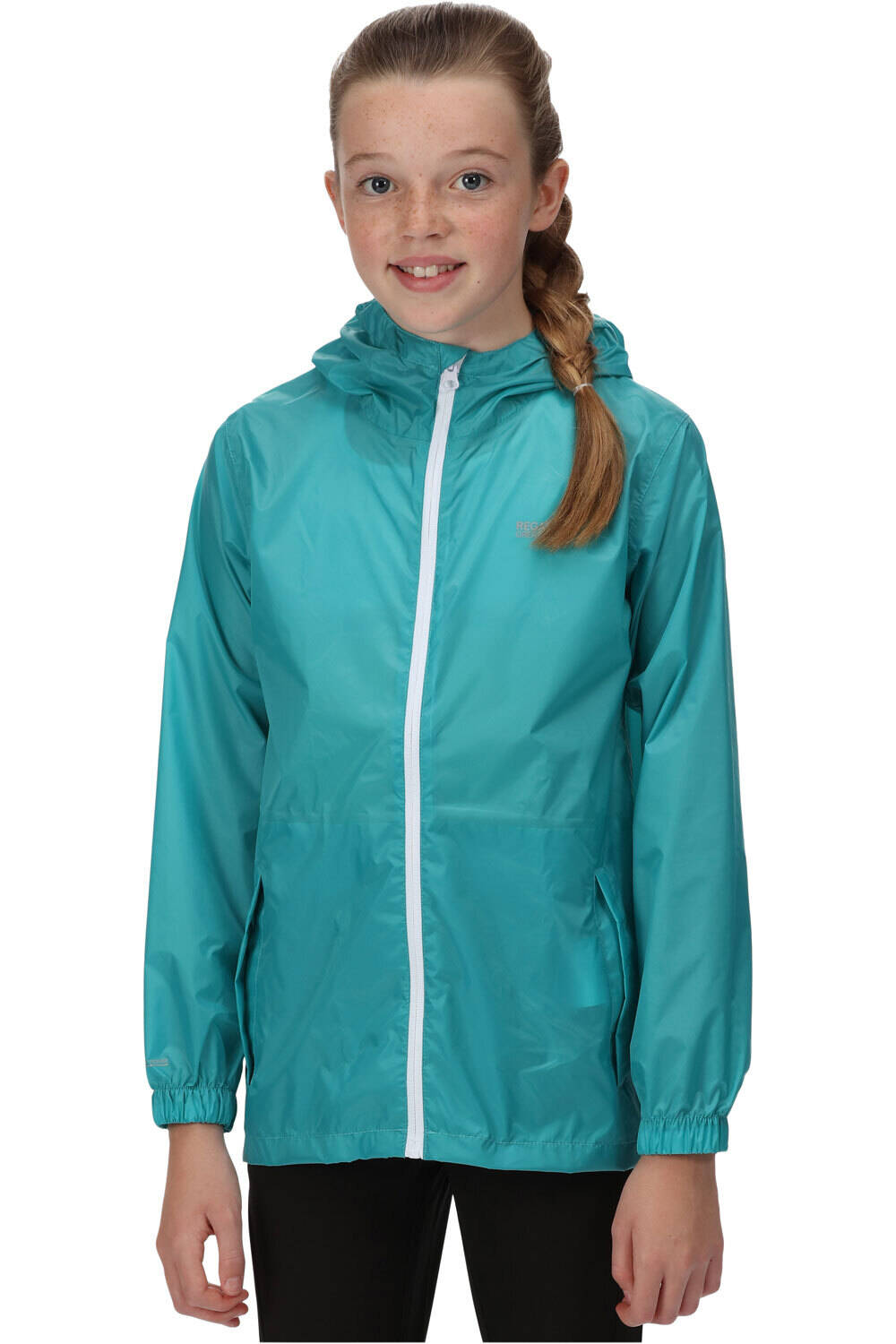 Regatta chaqueta impermeable niño PK IT JKT III vista frontal