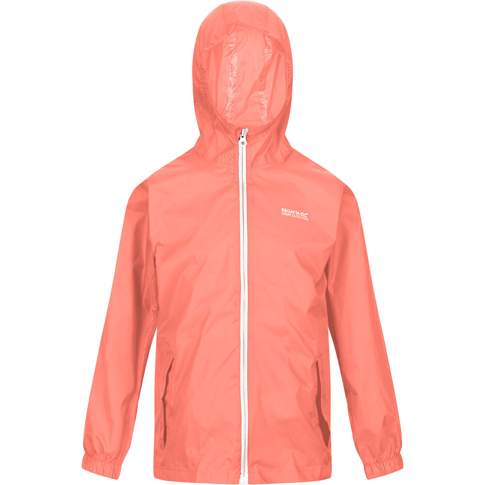 Regatta chaqueta impermeable niño PK IT JKT III vista trasera