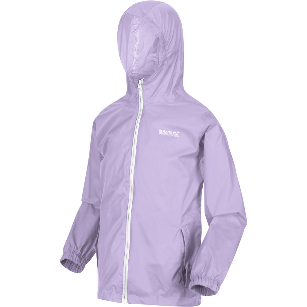 Regatta chaqueta impermeable niño PK IT JKT III vista frontal