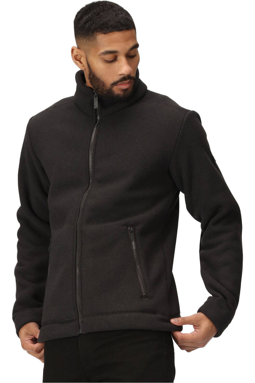 Garrian ii forro polar hombre Negro (L)