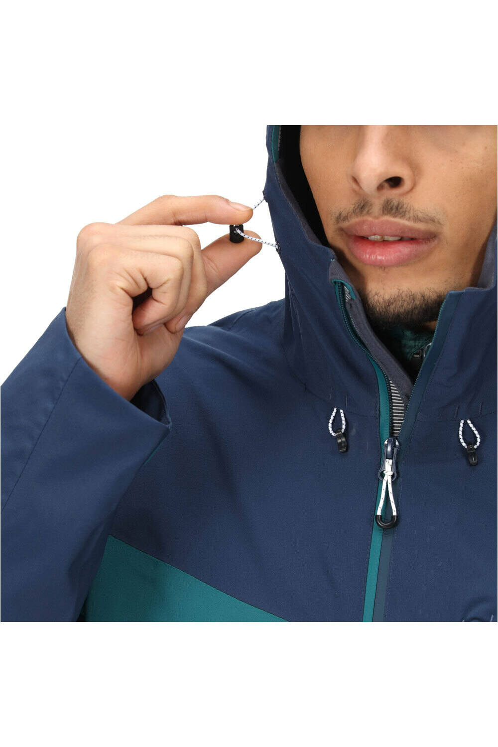 Regatta chaqueta impermeable hombre BIRCHDALE vista detalle