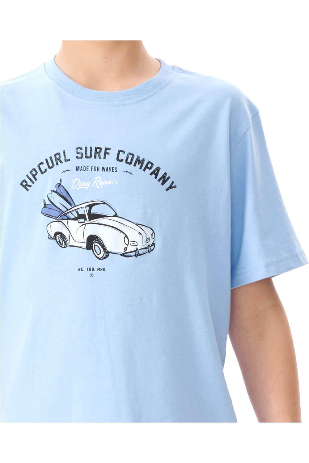 Rip Curl camiseta manga corta niño SEARCH TRIP TEE vista frontal