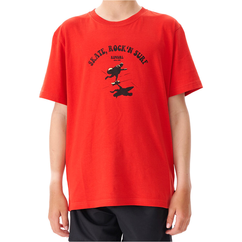 Rip Curl camiseta manga corta niño SEARCH TRIP TEE vista trasera