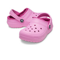 Crocs zueco niño CLASSIC LINED CLOG T vista trasera