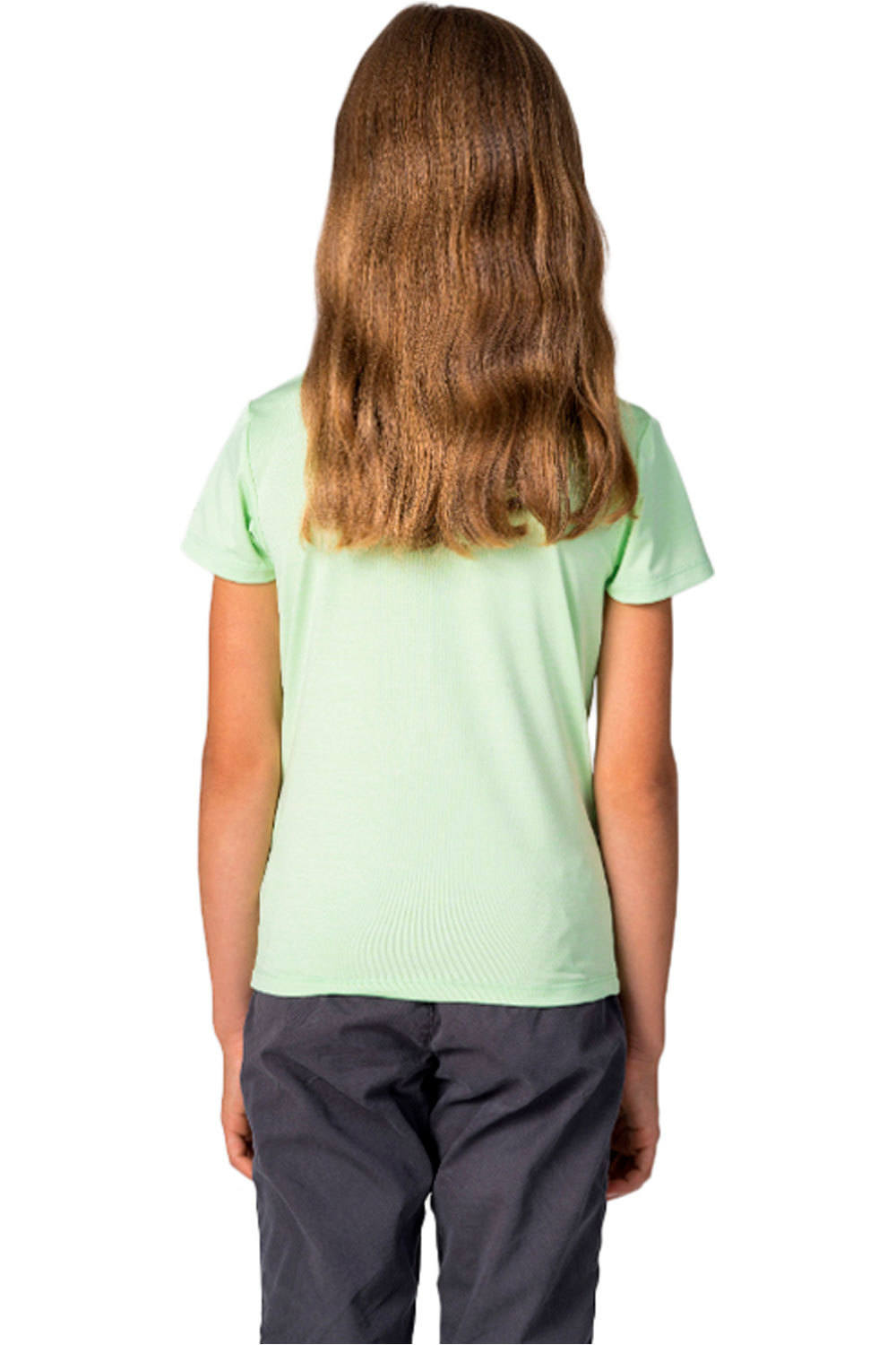 Hannah camiseta montaña manga corta niño CORNET JR II vista trasera