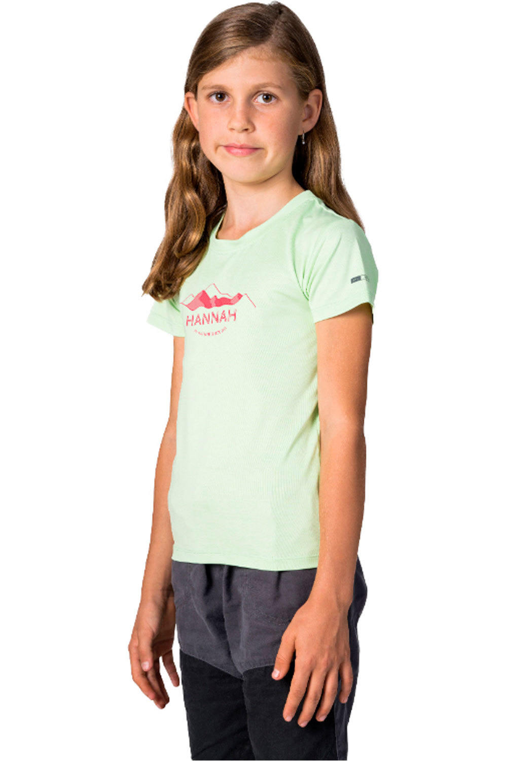 Hannah camiseta montaña manga corta niño CORNET JR II vista detalle
