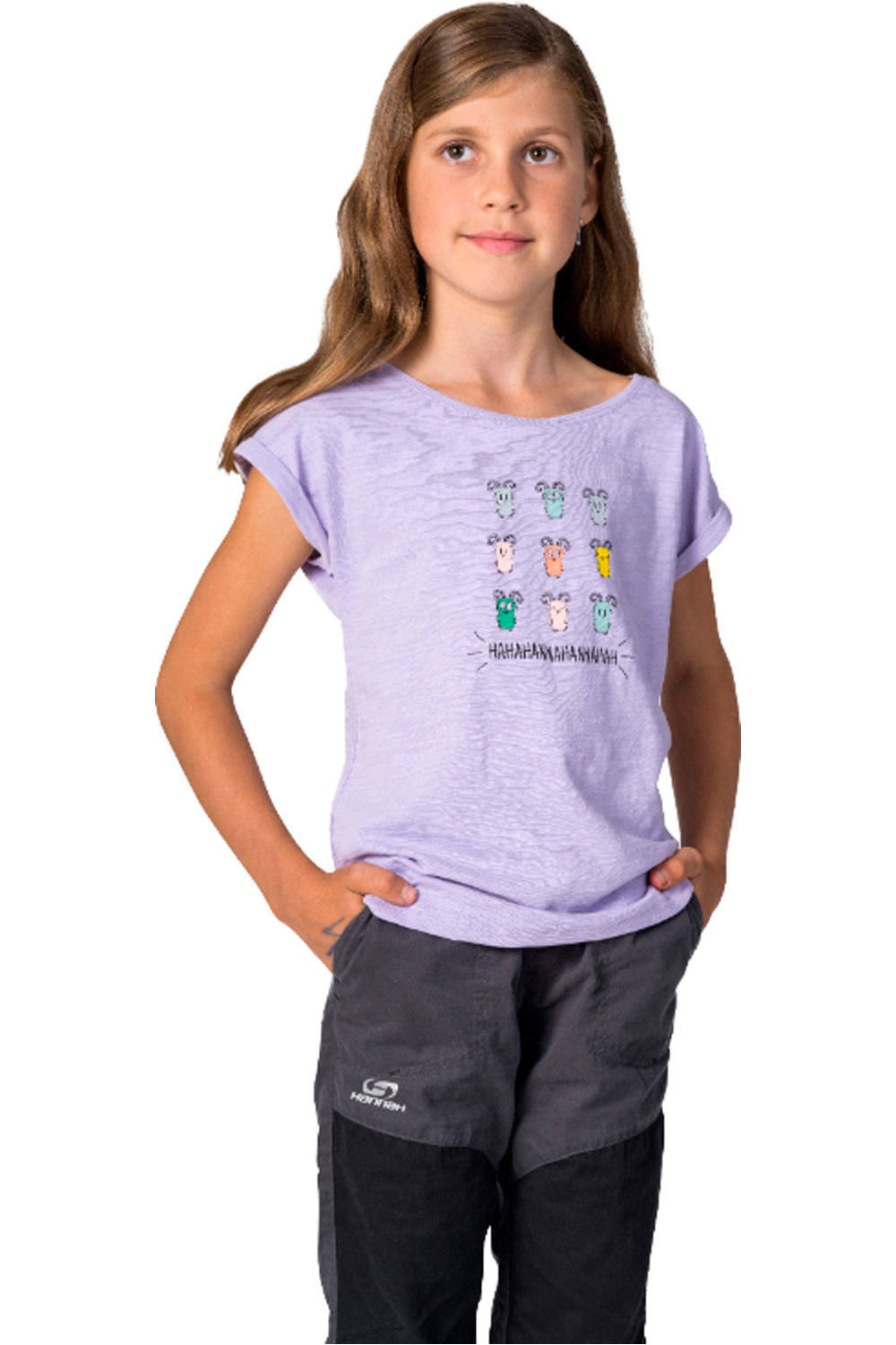 Hannah camiseta montaña manga corta niño KAIA JR 03