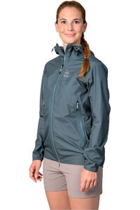 Hannah chaqueta impermeable mujer SKYLARK W vista trasera