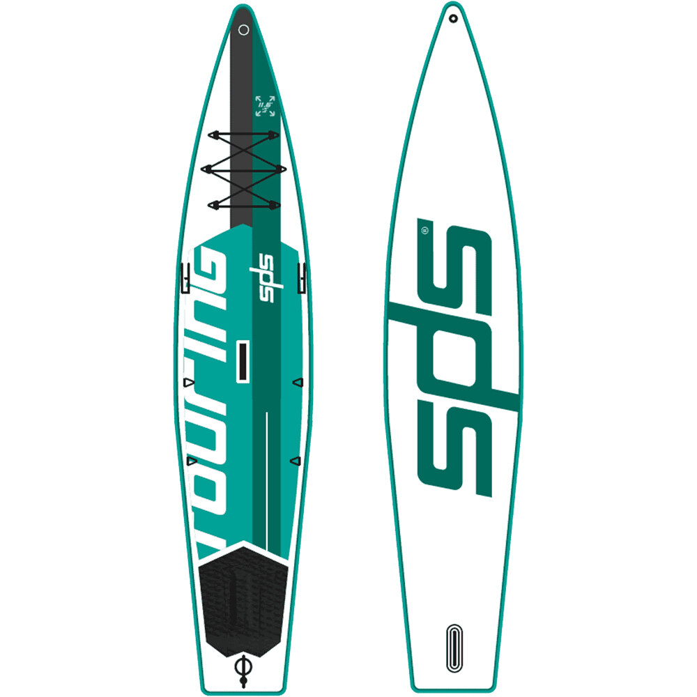 Sps tablas de paddle surf SPS TOURING BLUE 11'6 vista frontal