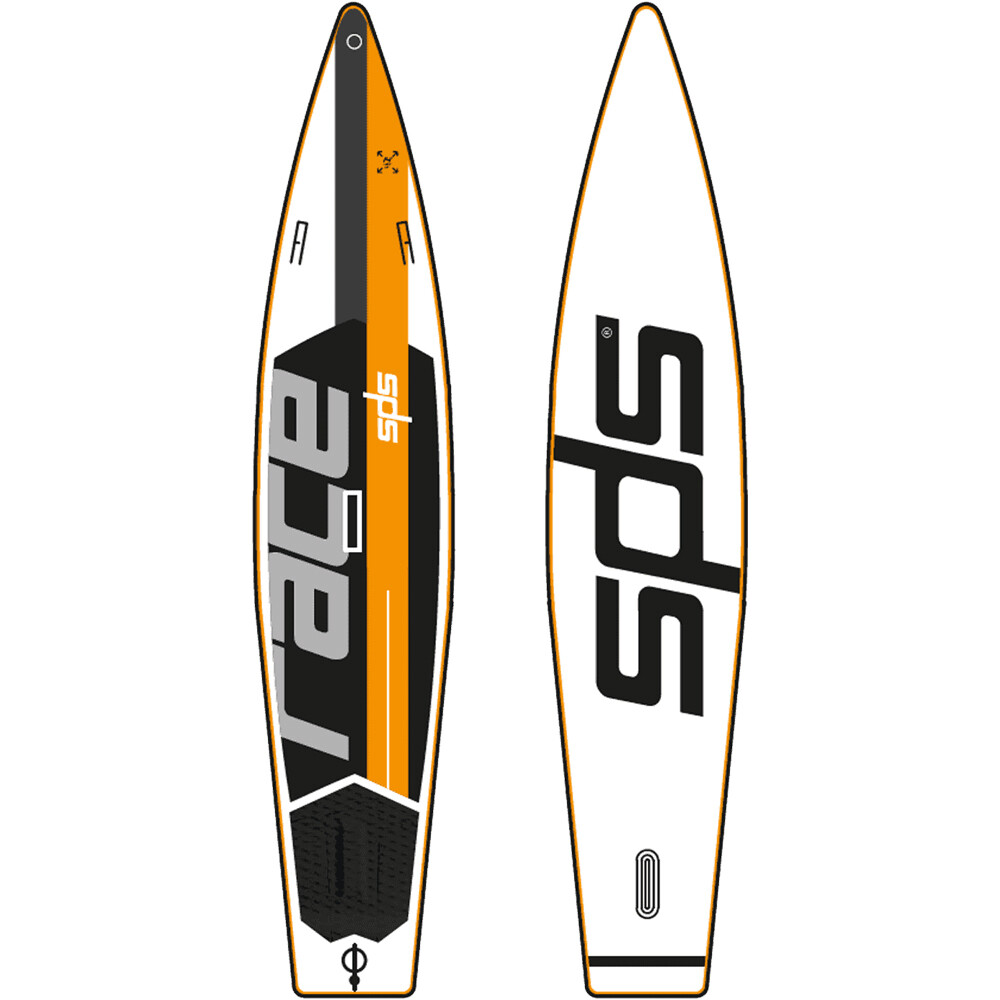 Sps tablas de paddle surf SPS RACE 12'6 vista frontal