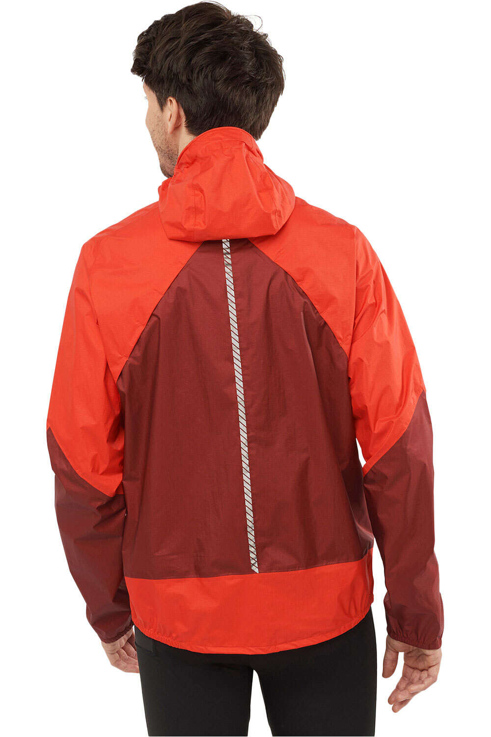 Salomon CHAQUETA TRAIL RUNNING HOMBRE BONATTI WP JACKET vista trasera