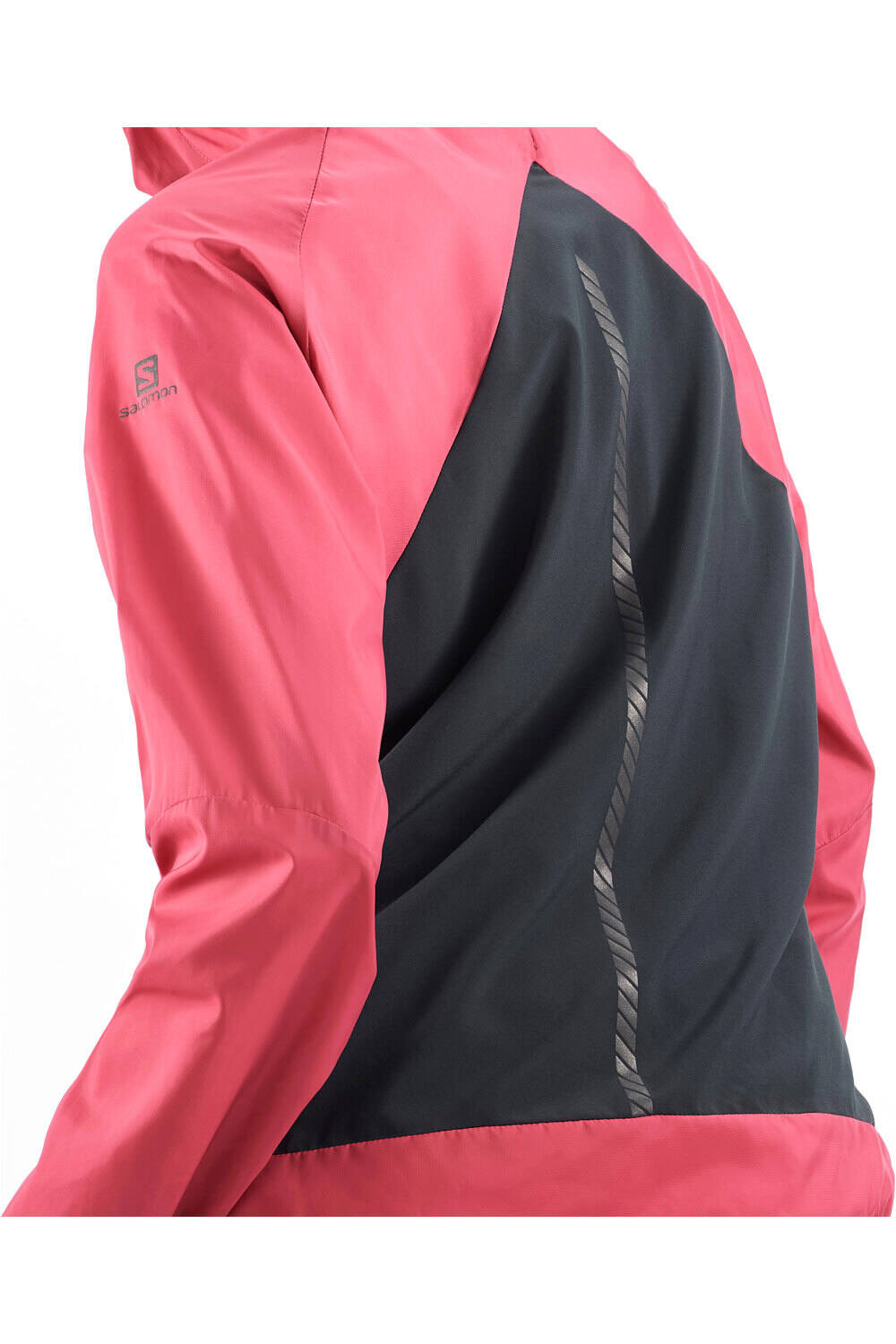 Salomon CHAQUETA TRAIL RUNNING MUJER BONATTI CROSS FZ HOODIE 04