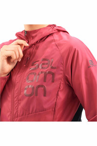 Salomon CHAQUETA TRAIL RUNNING MUJER BONATTI CROSS FZ HOODIE 06