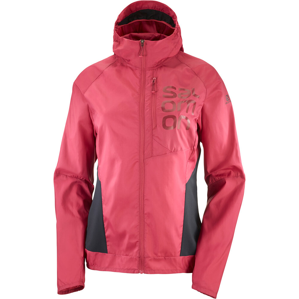 Salomon CHAQUETA TRAIL RUNNING MUJER BONATTI CROSS FZ HOODIE 07