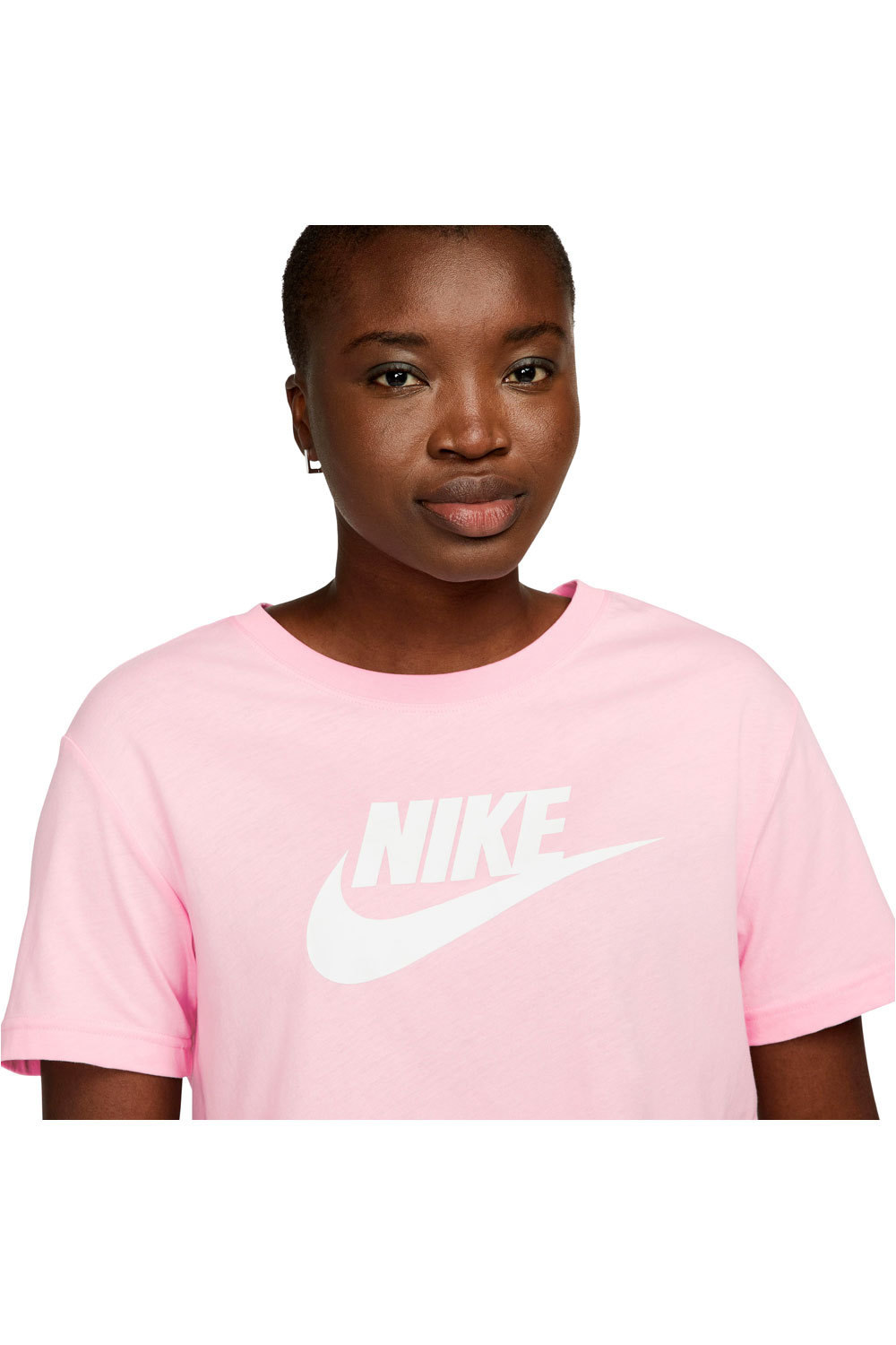 Nike camiseta manga corta mujer W NSW TEE ESSNTL CRP ICN FTR vista detalle