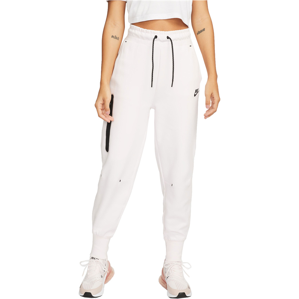 Nike pantalón mujer W NSW TCH FLC ESSNTL HR PNT vista frontal