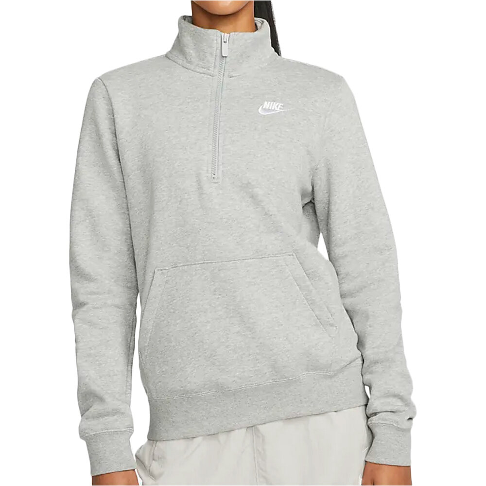 Nike sudadera mujer W NSW CLUB FLC STD QZ 04