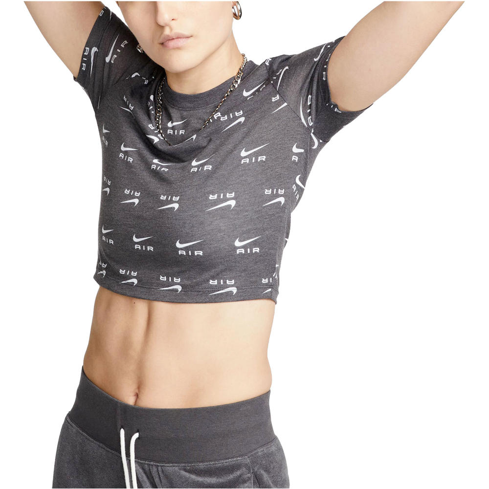 Nike camiseta manga corta mujer W NSW TEE AIR SLIM CRP 03