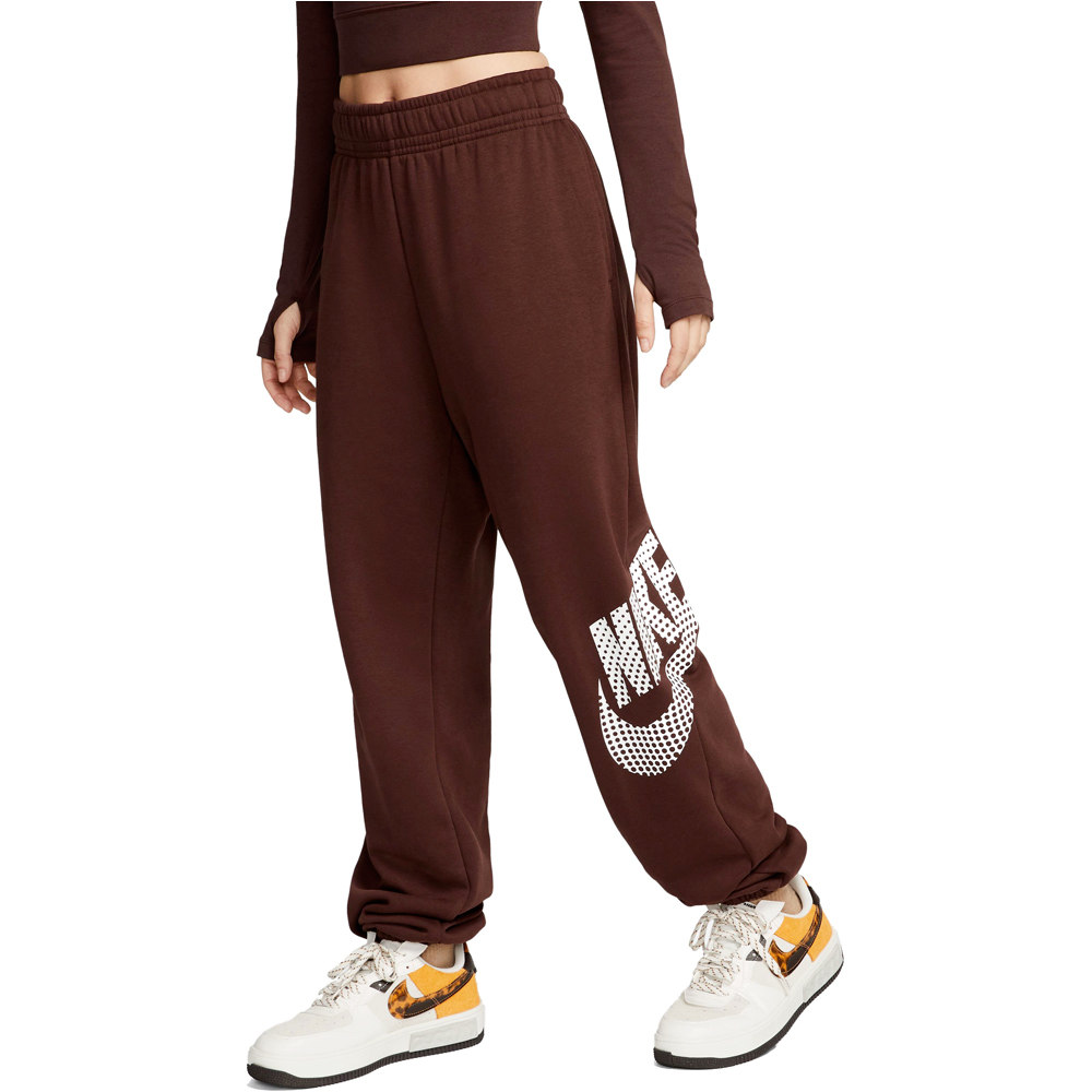 Nike pantalón mujer W NSW FLC OS PANT SB DNC vista frontal