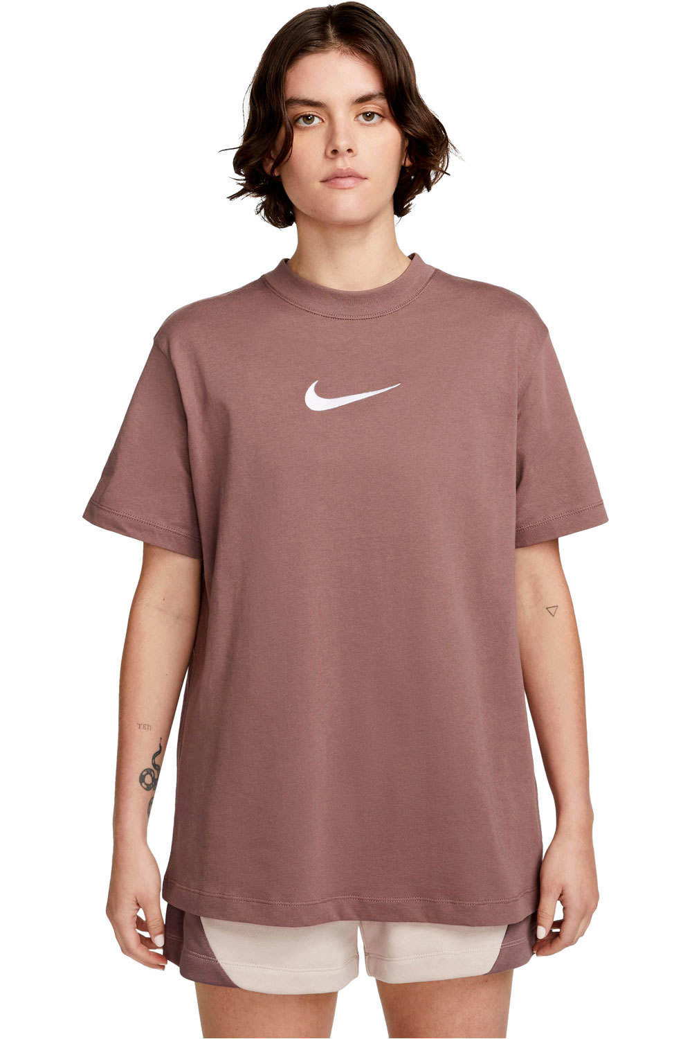 Nike camiseta manga corta mujer W NSW TEE BF MS vista frontal