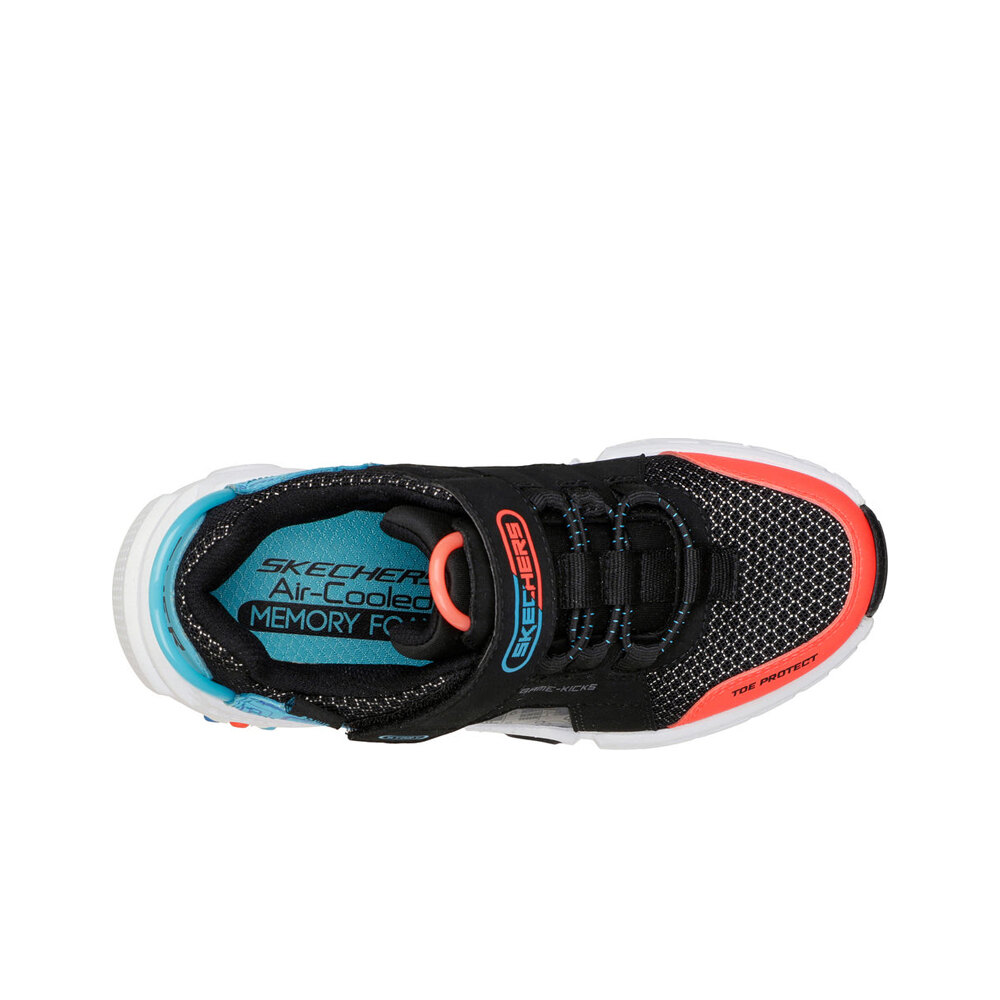 Skechers zapatilla moda niño GAMETRONIX vista superior