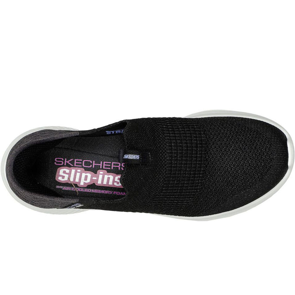 Skechers zapatillas fitness mujer ULTRA FLEX 3.0 SLIP-INS NEBL vista superior