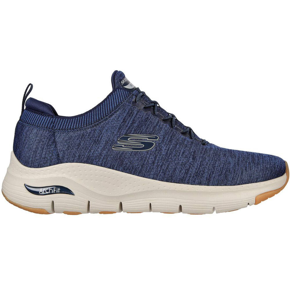 Skechers zapatilla cross training hombre ARCH FIT-WAVEPORT AZ lateral exterior