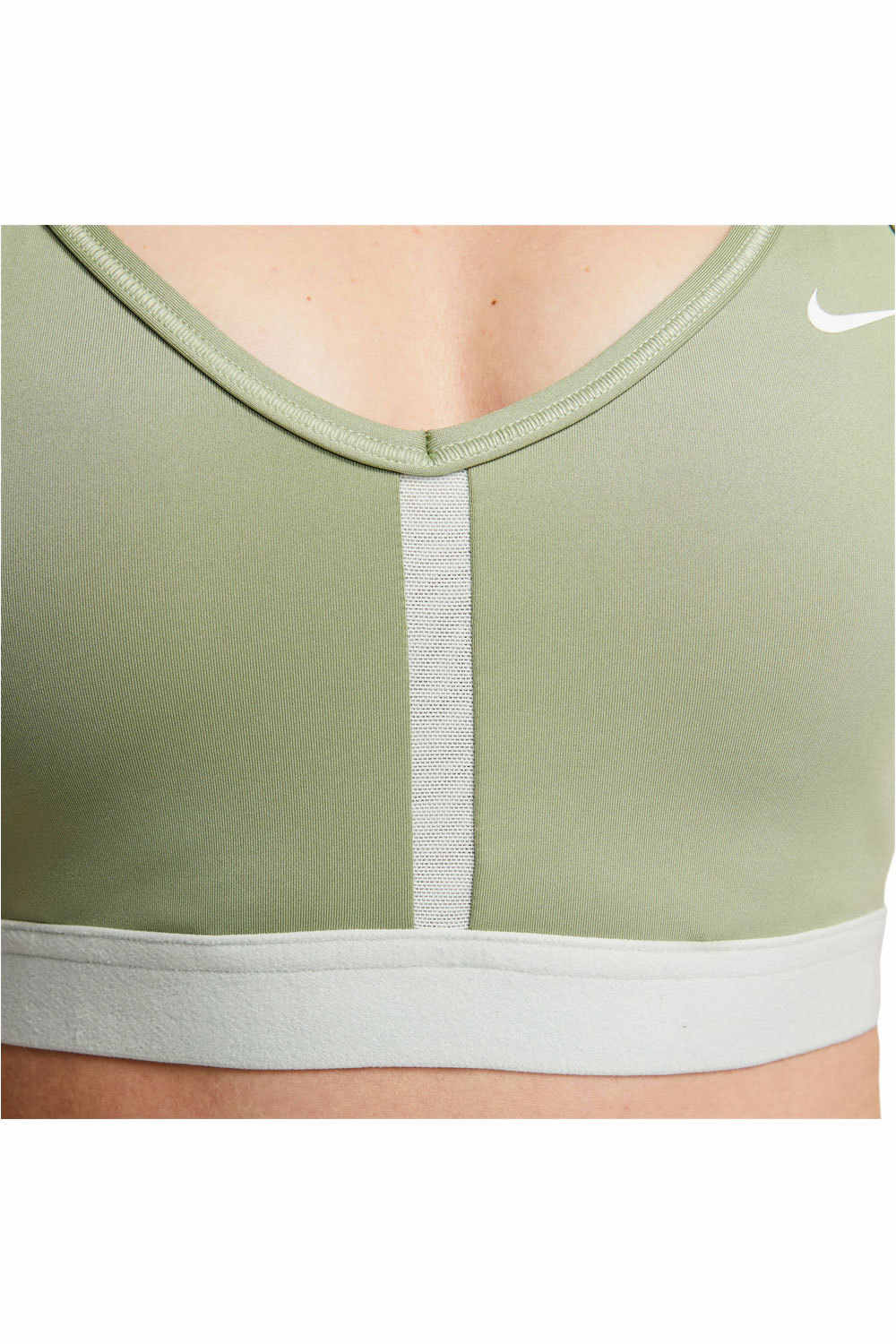 Nike sujetadores deportivos W NK DF INDY V-NECK BRA 04