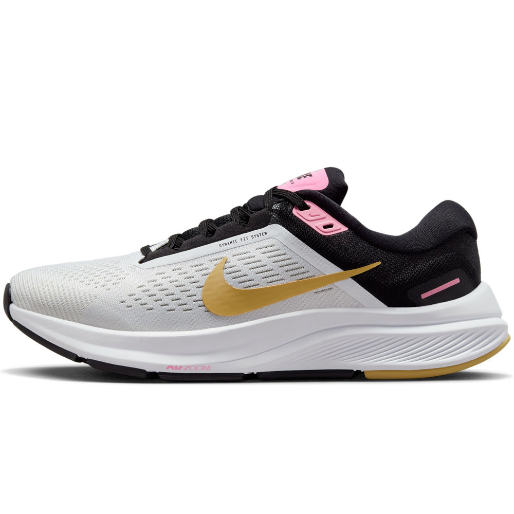 Nike zapatilla running mujer W NIKE AIR ZOOM STRUCTURE 24 lateral interior