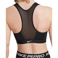 Nike sujetadores deportivos W NK DF SWSH ZIP FRONT BRA 03