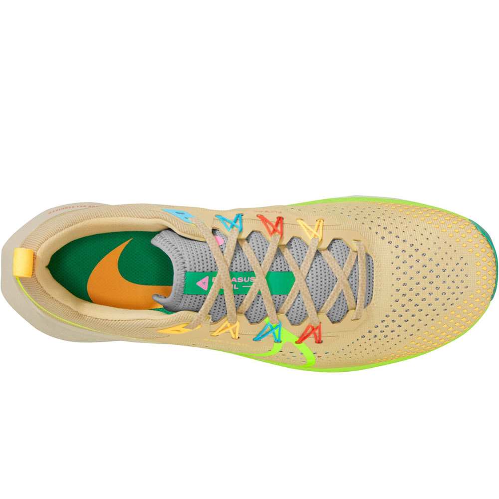 Nike zapatillas trail hombre NIKE REACT PEGASUS TRAIL 4 vista superior