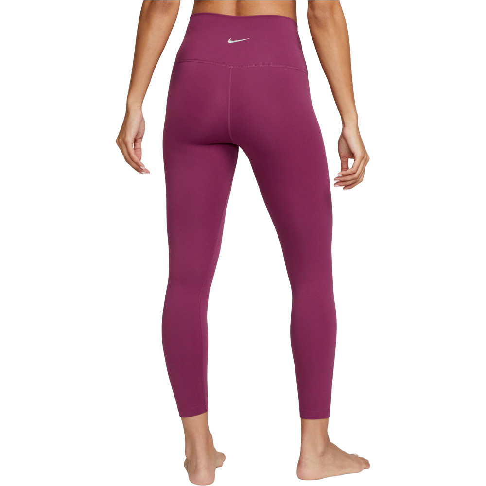 Nike pantalones y mallas largas fitness mujer W NY DF HR YOGA 7/8 TGHT vista trasera