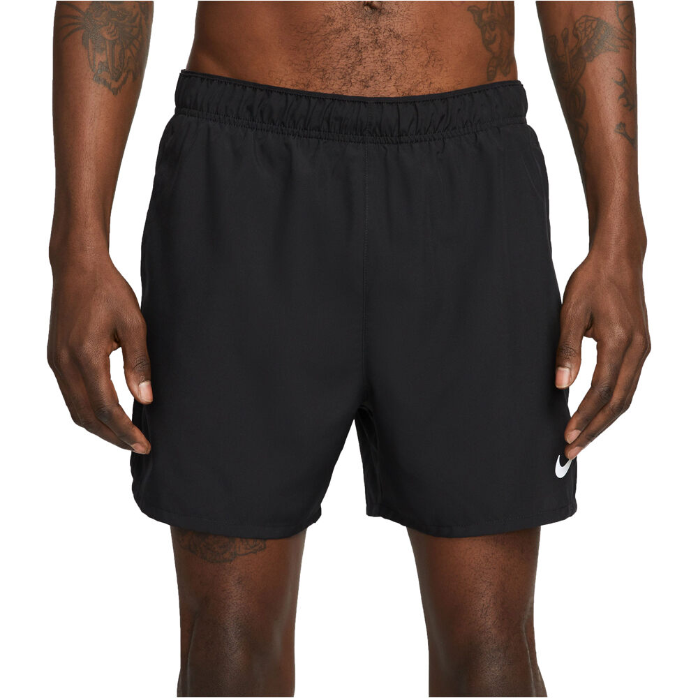 Challenger 5bf pantaloneta técnica hombre Negro (M)