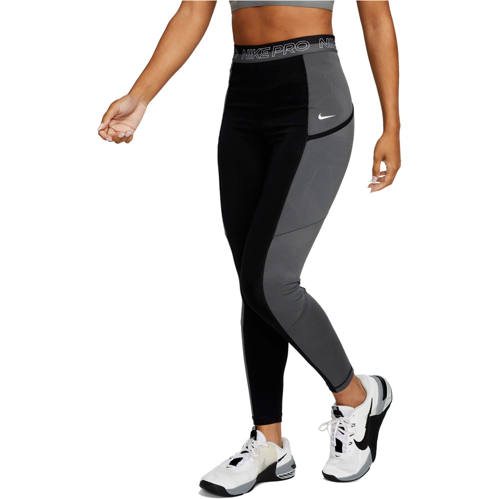 Nike pantalones y mallas largas fitness mujer W NP DF HR 7/8 TIGHT FEMME vista frontal