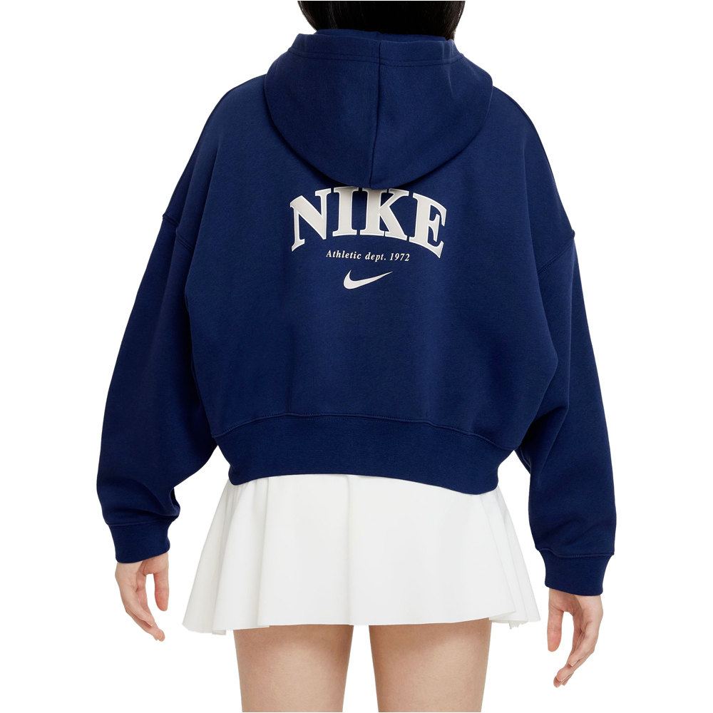 Nike sudadera niña G NSW TREND FLC FZ HOODIE PRNT 05