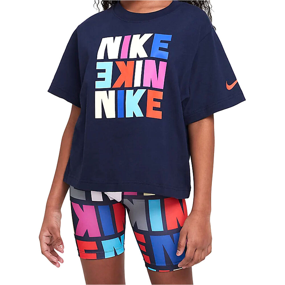 Nike camiseta manga corta niña G NSW TEE BOXY PRINT 03