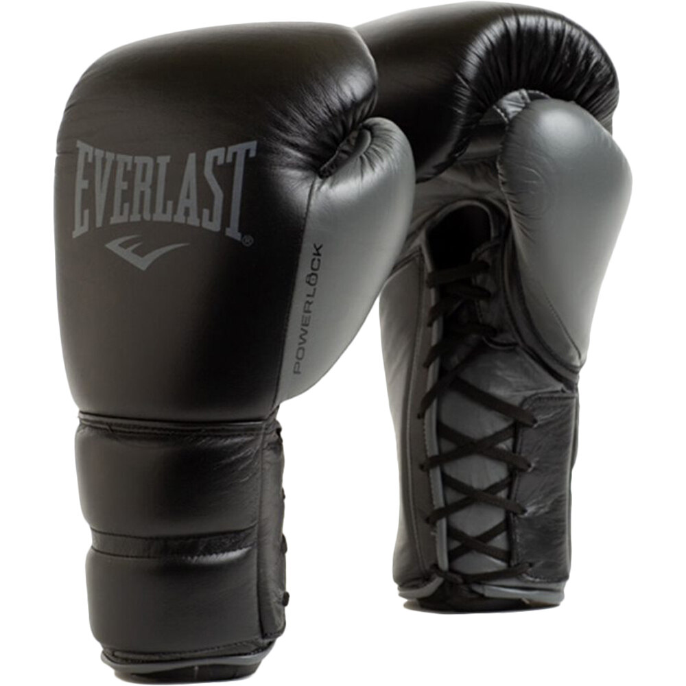Everlast guantes boxeo POWERLOCK 2 PRO LACE GLOVES vista frontal