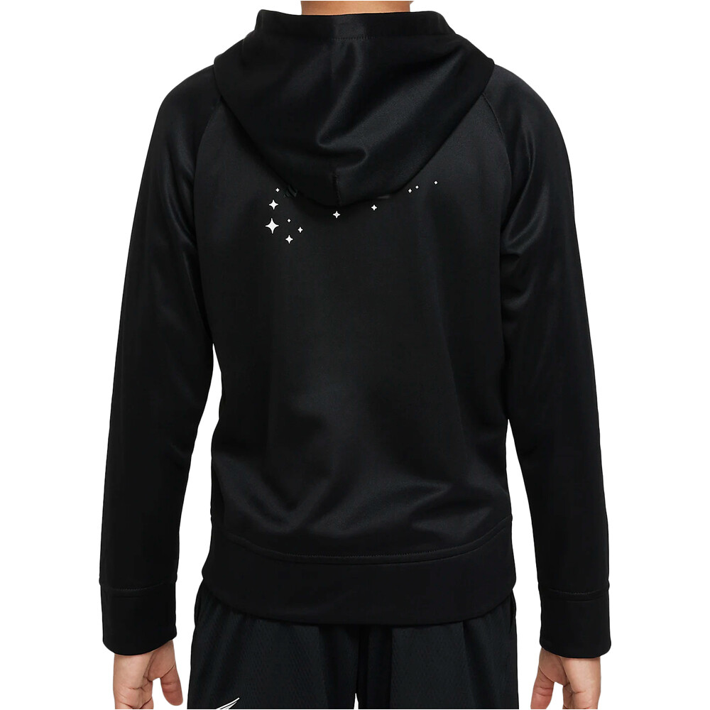 Nike camiseta entrenamiento manga larga niño B NK TF HOODIE FZ GFX 1 07