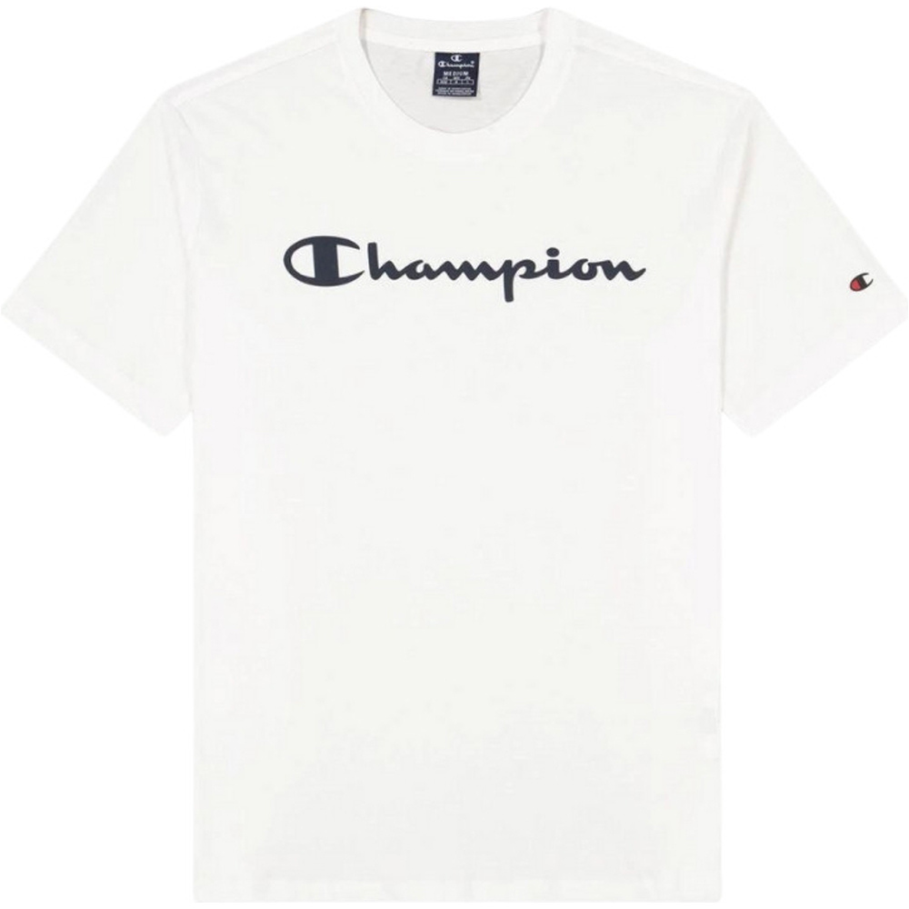 Champion camiseta manga corta hombre classic Crewneck T-Shirt vista frontal