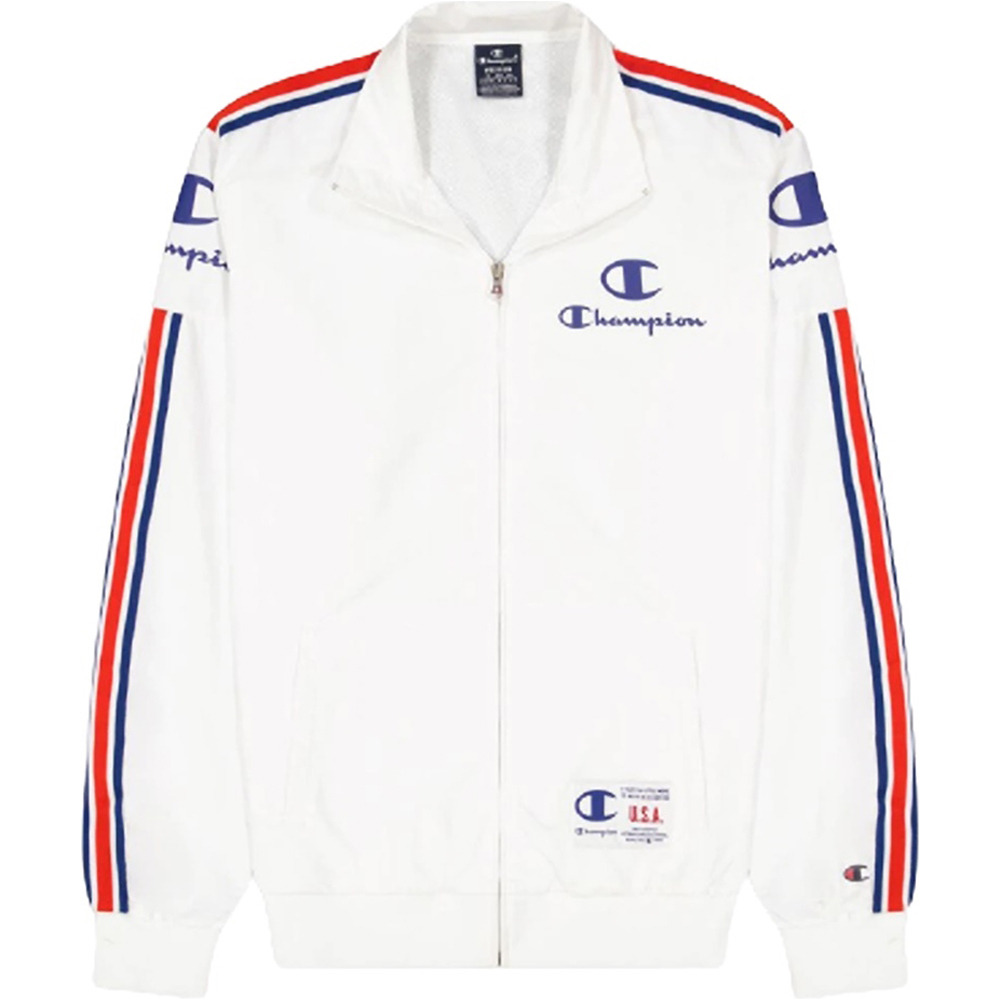 Champion sudadera hombre tricolor Full Zip Sweatshirt vista detalle