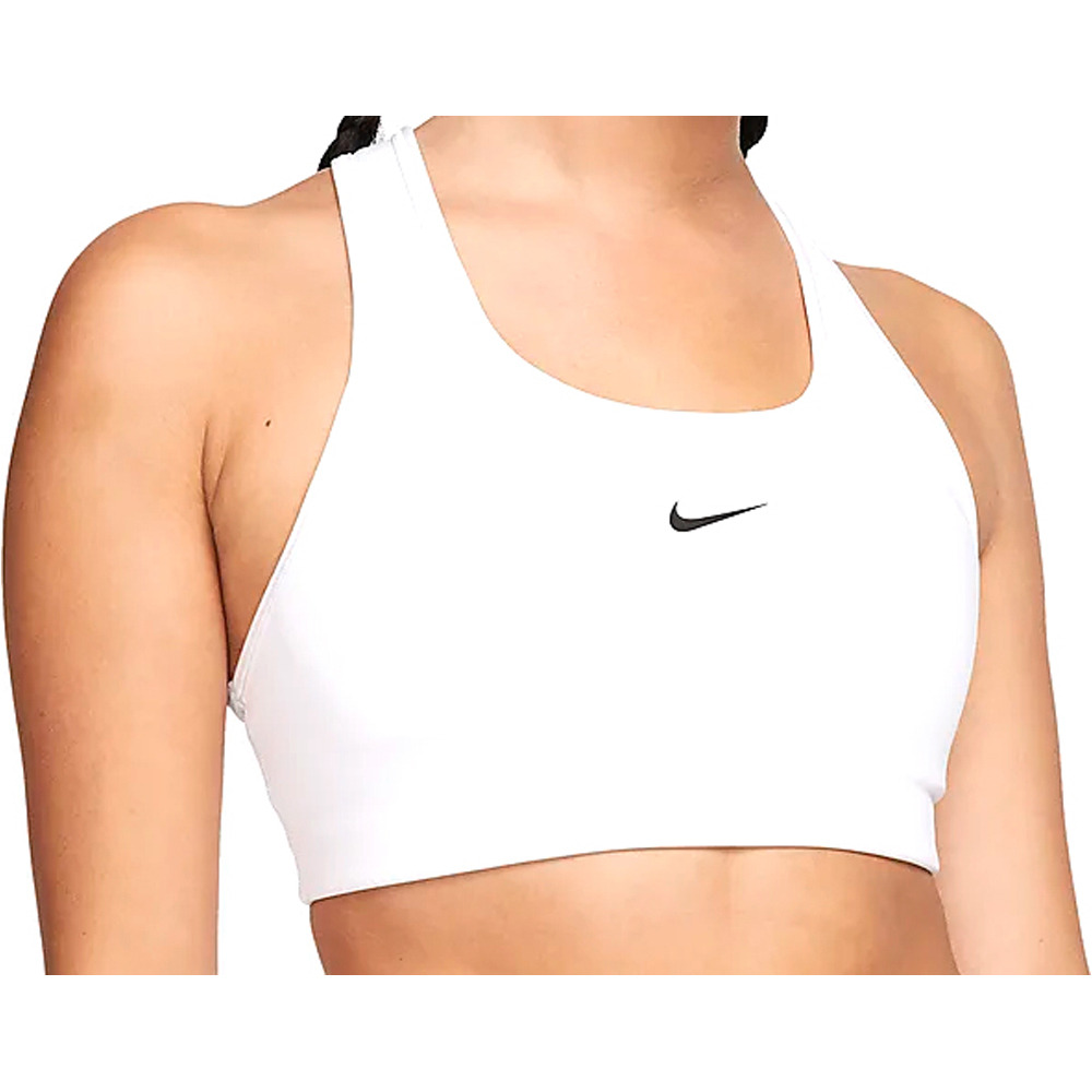 Nike sujetadores deportivos W NK DF SWSH 1PP BRA vista frontal